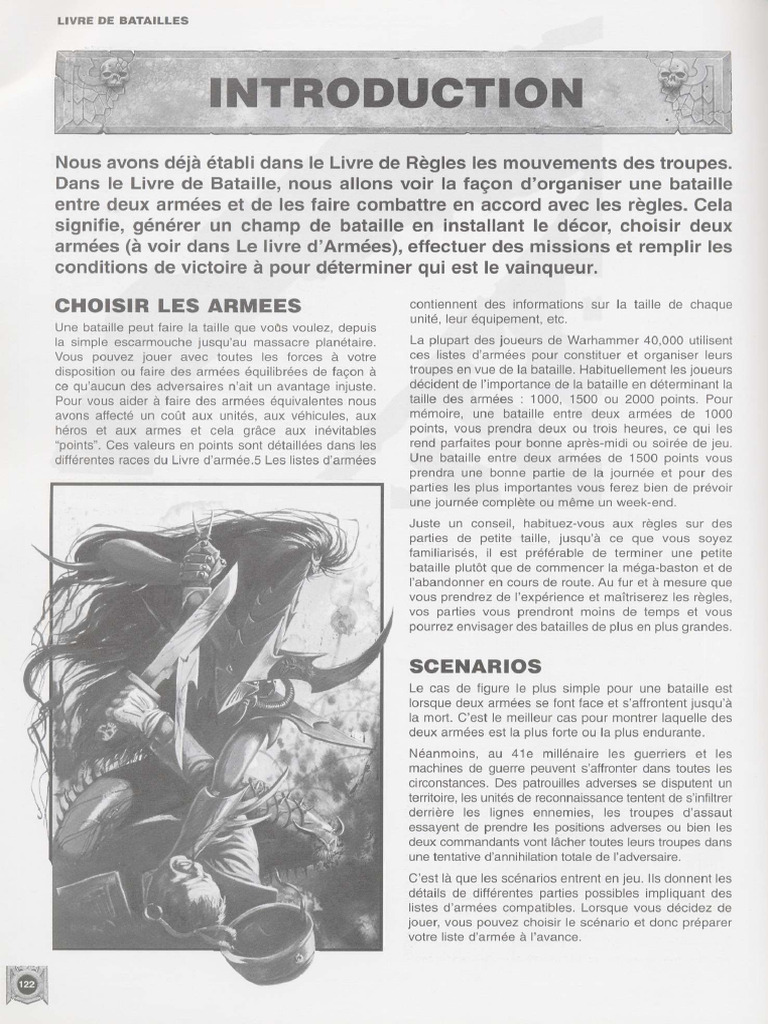 Warhammer 40K - Livre de règles de base, 5e édition, couverture rigide – Hammer of War