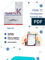 MATERI DAY 1 - PSAK 72 Pendapatan Kontrak Pelanggan