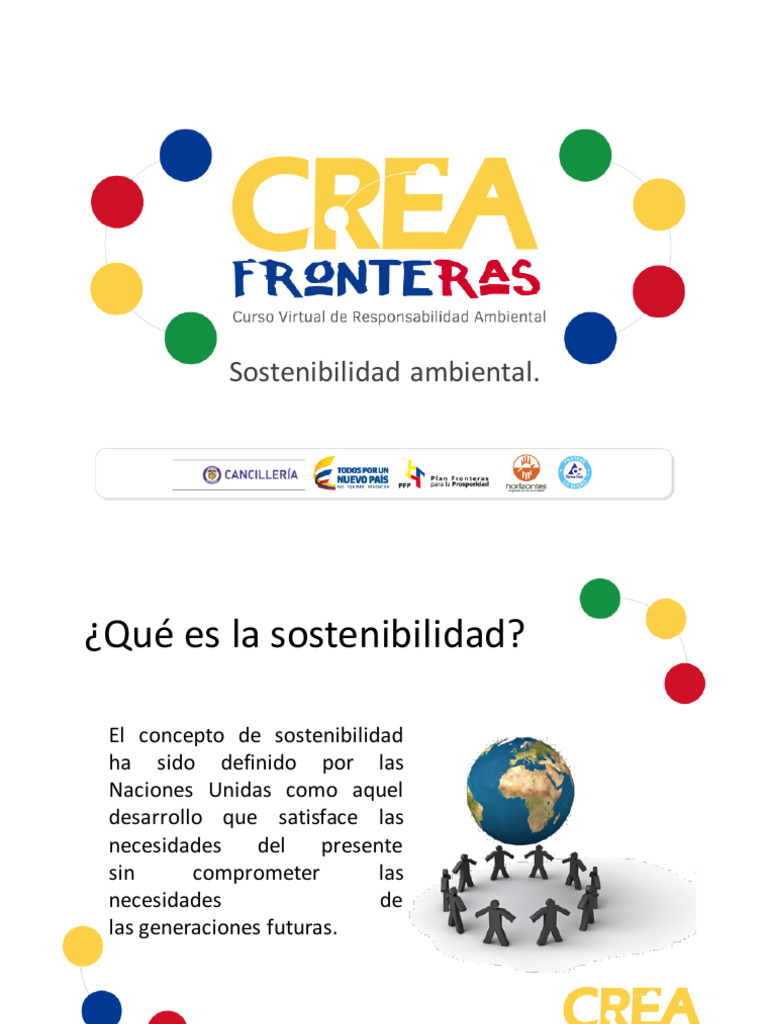 Concepto de Sostenibilidad Ambiental | PDF | Sustentabilidad | Entorno ...
