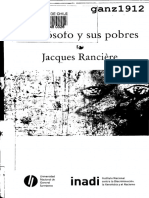 RANCIÈRE, JACQUES - El Filósofo y Sus Pobres (OCR) (Por Ganz1912)