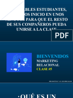 Clase 4 - Marketing Relacional - Lic. Alejandro Salazar