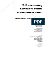Anctioning Reference Points Instruction Manual: Behavioral Sciences Boards