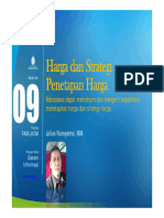 Harga Dan Strategi Penetapan Harga