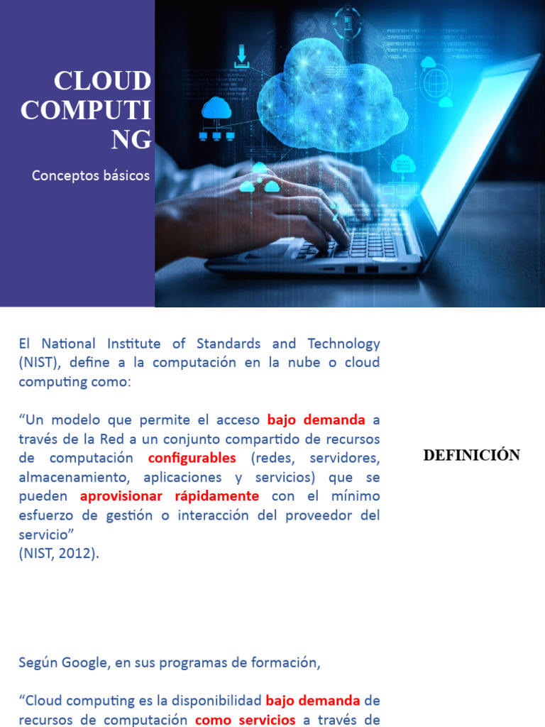Cloud Computing | PDF | Computación en la nube | Servidor (Computación)