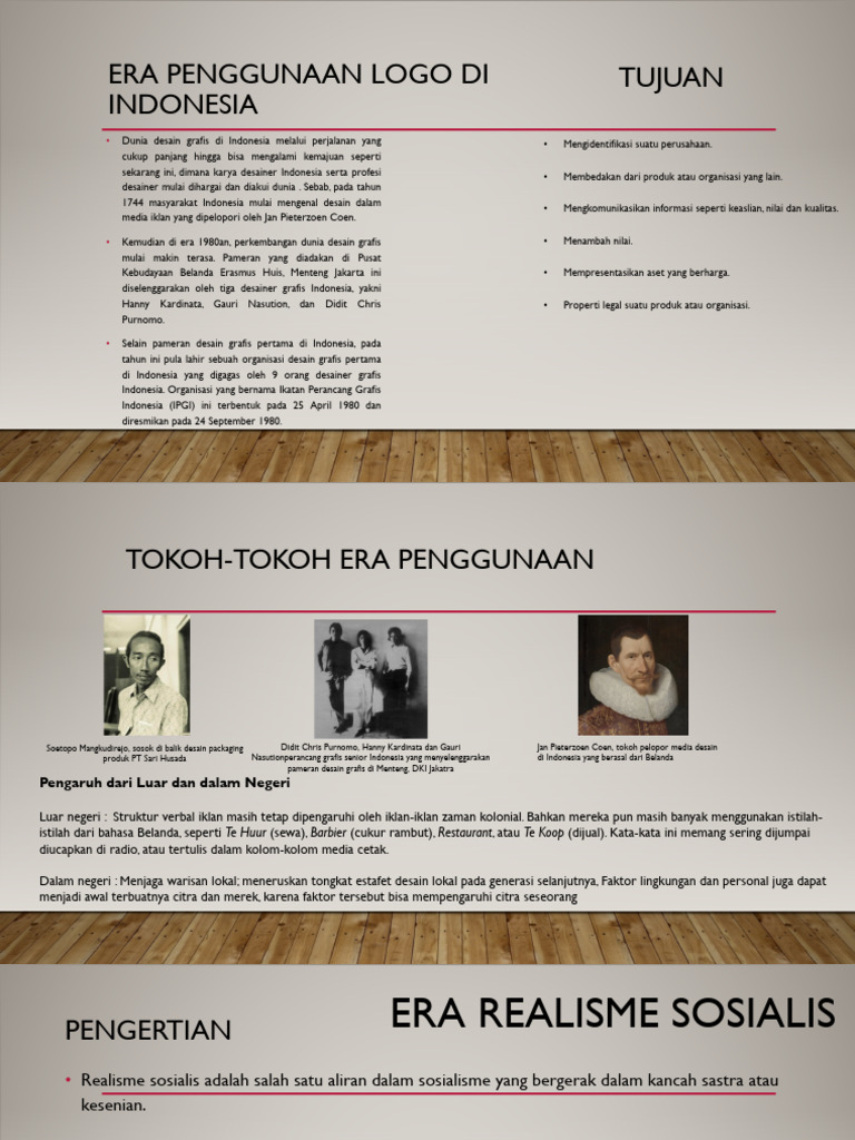 Era Penggunaan Logo Di Indonesia | PDF