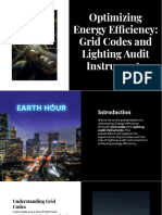 Grid Codes and Lighting Audit Instruments