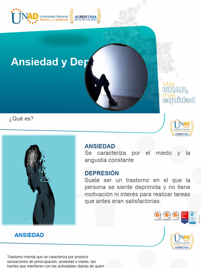 Ansiedad y Depresion Taller Isnos | PDF