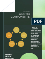 Abiotic Components in Ecosystem g4