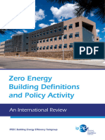 (IPEEC) Zero Energy Building Definitions and Policy Activity
