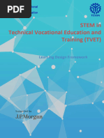 STEM in TVET Learning Design Framework