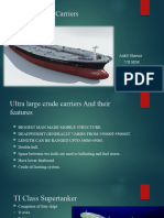 Ultra Large Crude Carriers PPT