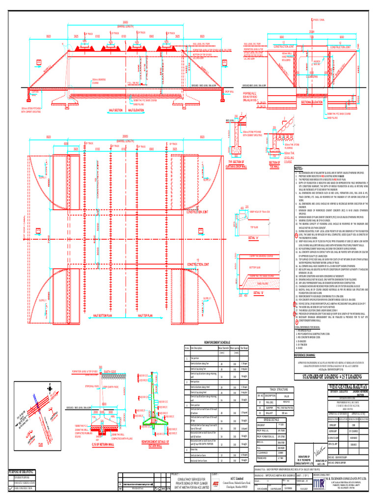 MRTCPL - GAD - 1 X 6M (RCC BOX) - CH-362.231-Model | PDF