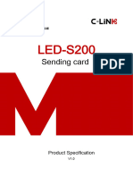 LED-S200 Sending Card Spcification