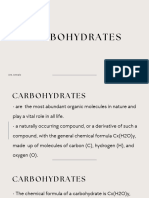 Carbohydrates - Biochemistry
