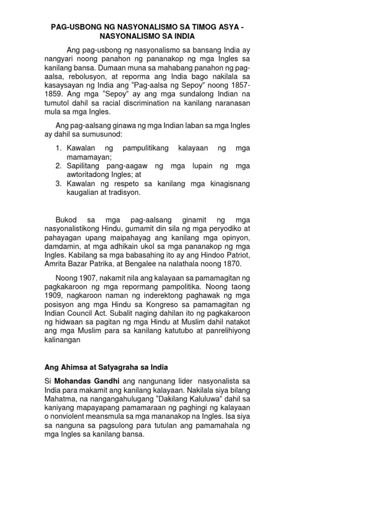Nasyonalismo Pdf