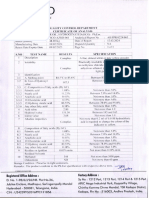 Hydrogenated Castor Oil PH - Eur COA (HCO-AZRD-061)