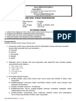 Tugas Terstruktur - Sosiologi Xi Ips