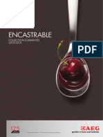 Catalogue 2012 AEG Cuisine
