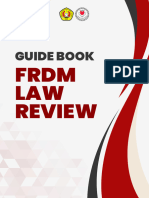 Guidebook FRDM Law Review