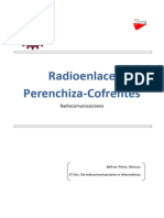 Radioenlace Perenchiza-Cofrentes: Radiocomunicaciones