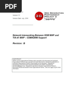 Network Inter Working Between GSM MAP and ANSI-41 CDMA