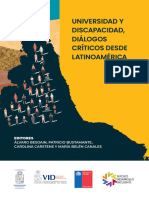 Universidad y Discapacidad Dialogos Criticos Desde Latinoamerica