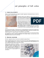 Basic Surgical Principles of Left Colon Resection