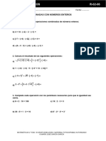 2.operaciones Combinadas Con Números Enteros