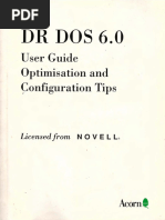 DR DOS 6.0 User Guide-Opt