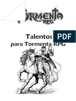 Compilado de Talentos de TRPG