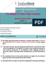 April 2019 - A Review of Development in The Global Indian Steel Industry