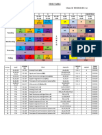 Final Time Table - Btech II-IV 2023