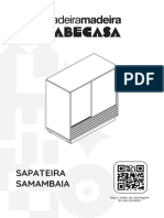 Manual de Montagem - Sapateira Samambaia (MadeiraMadeira)