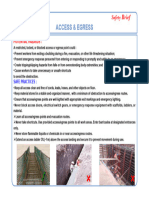 HSE TI 010 Access & Egress