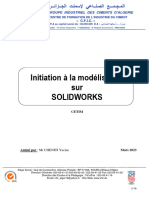 Support Cours de SolidWorks