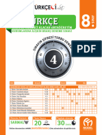 Sınıf 4. Deneme-15 ARALIK (Turkceci)