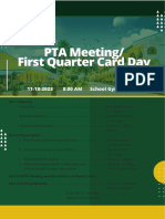 PTA Meeting Program