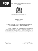 Barua Ya Ruhusa | PDF