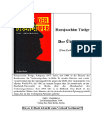 (eBook - PDF - German) Hansjoachim Tiedge - Der Überläufer - Eine Lebensbeichte