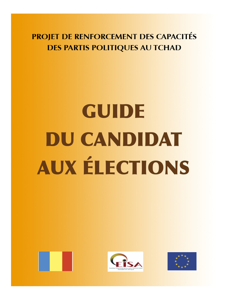 Guide du candidat aux élections au Tchad | PDF | Politique