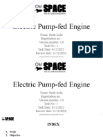 Electric Pump-Fed Engine