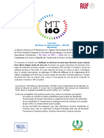 Appel A Candidature MT180 Mauritanie 2024