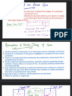 Kinetic Theory of Gases