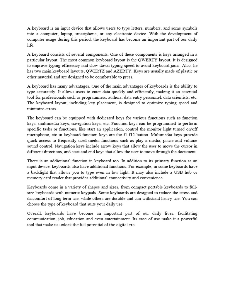 Decriptive text test pdf
