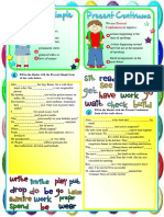 Present Simple Vs Present Continuous Fun Activities Games Grammar Drills Grammar Guides - 32334