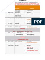ICOM 2614 Schedule