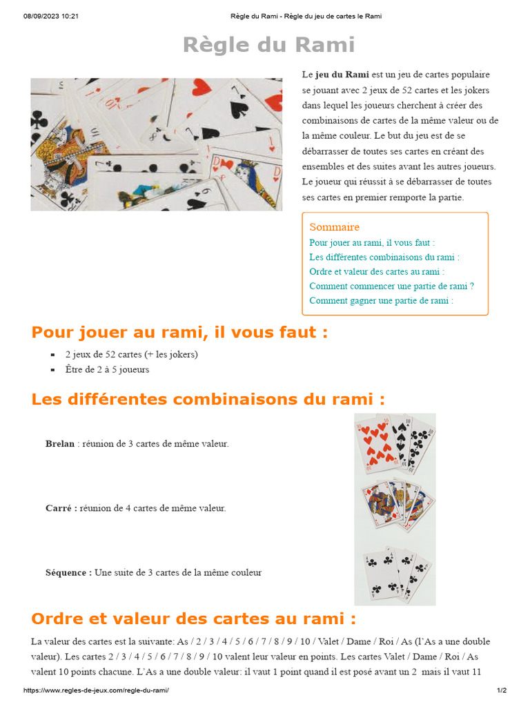 2 jeux de 54 cartes 100% plastique à index français - Carte à jouer