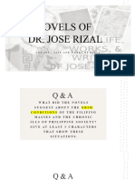 Works of Jose Rizal - Two Novels