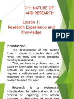PR1 Q3-W1 Nature of Inquiry & Research