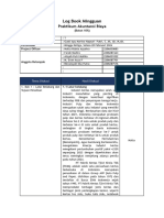 Logbook - Pertemuan 3 - Kelompok 1